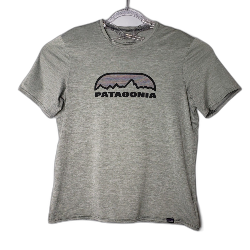 Patagonia Capilene Baselayer Gray Athletic ShIrt Womens Size XL